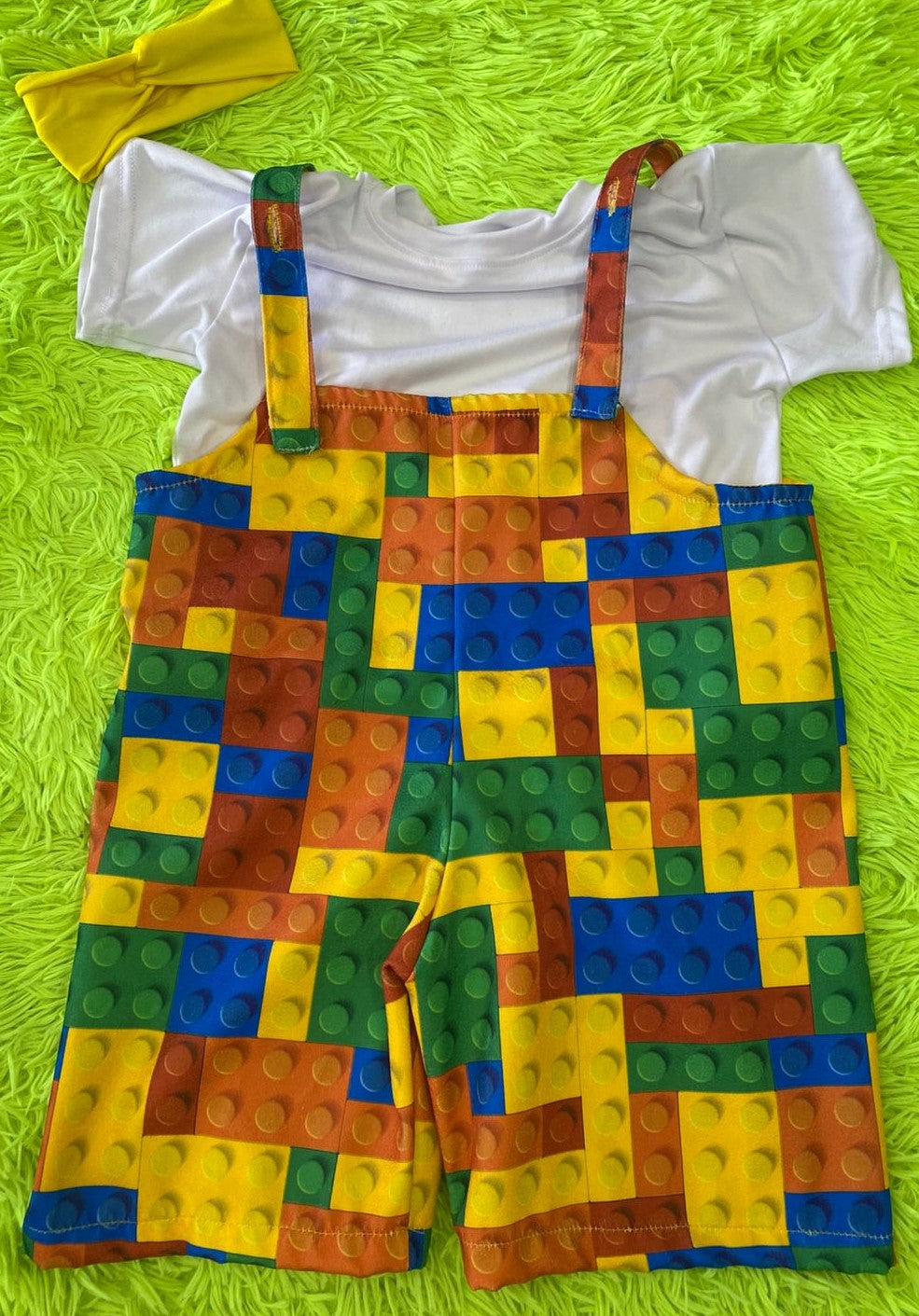 Divertido Disfraz de Bloques de Construcción para Niños - ¡Arma la Diversión!
