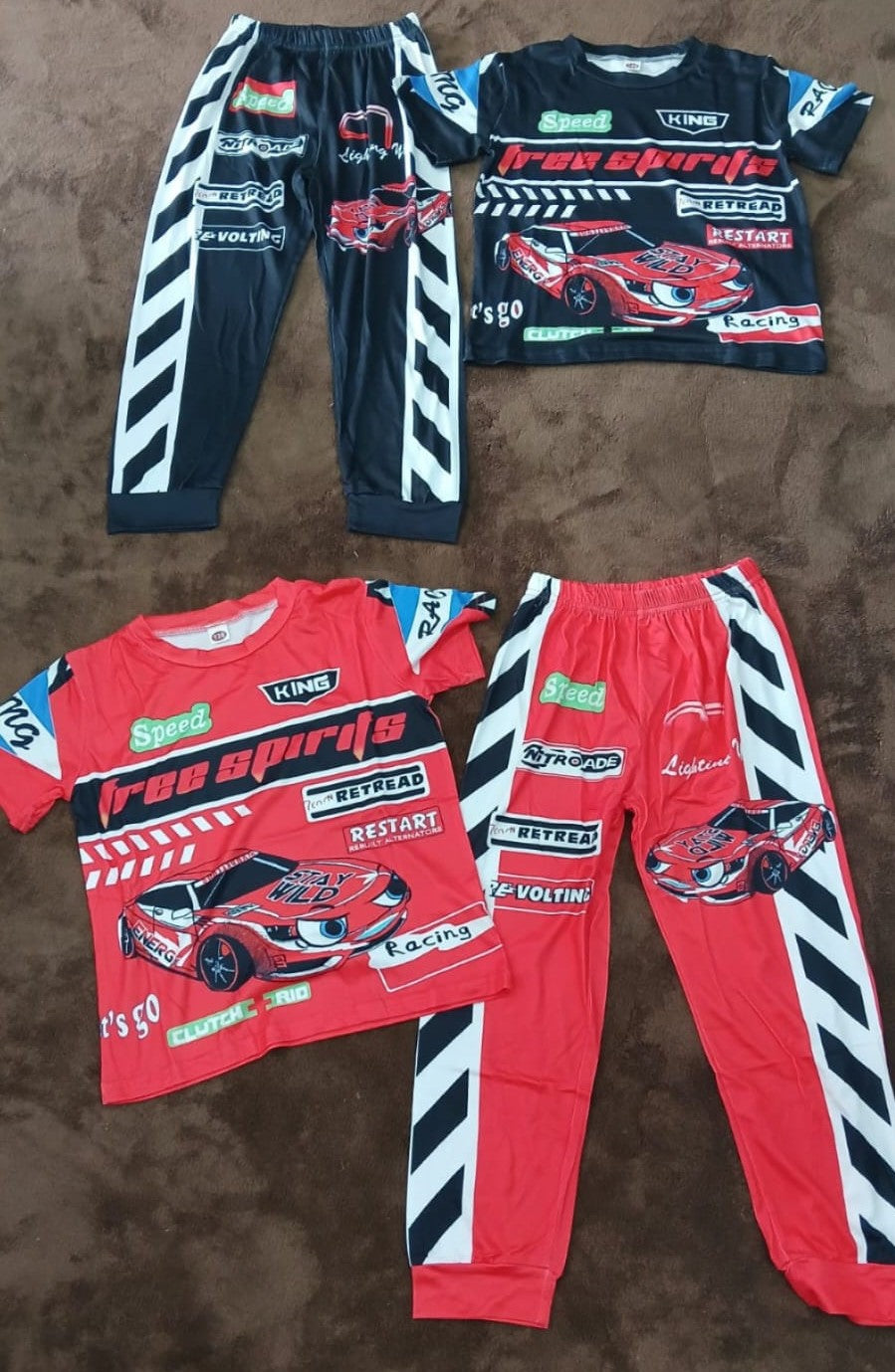 Traje de Carreras / Automovilismo para Niños - ¡Pequeño Piloto en la Pista!