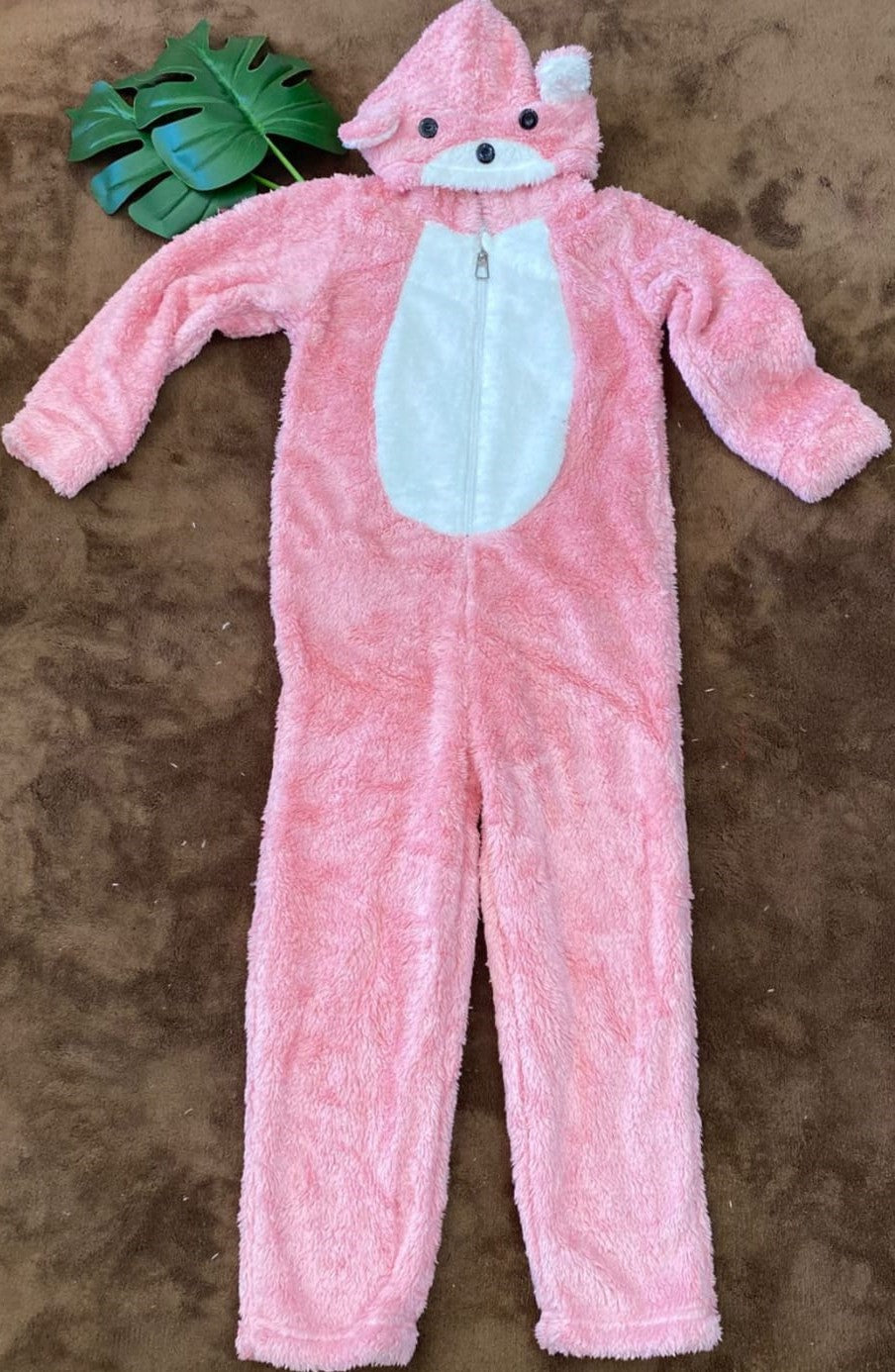 Tierno Disfraz de Oso Rosa para Bebé/Niño - ¡Suave y Achuchable!