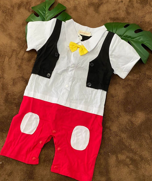 Adorable Disfraz de Mickey Mouse para Bebé
