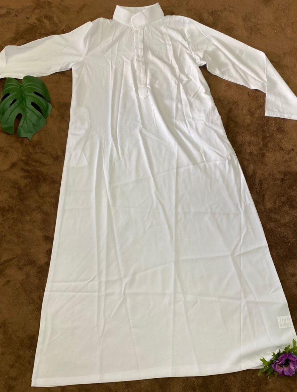 Traje de Túnica Blanca Tradicional / Disfraz de Pastor o Santo - Pureza y Elegancia