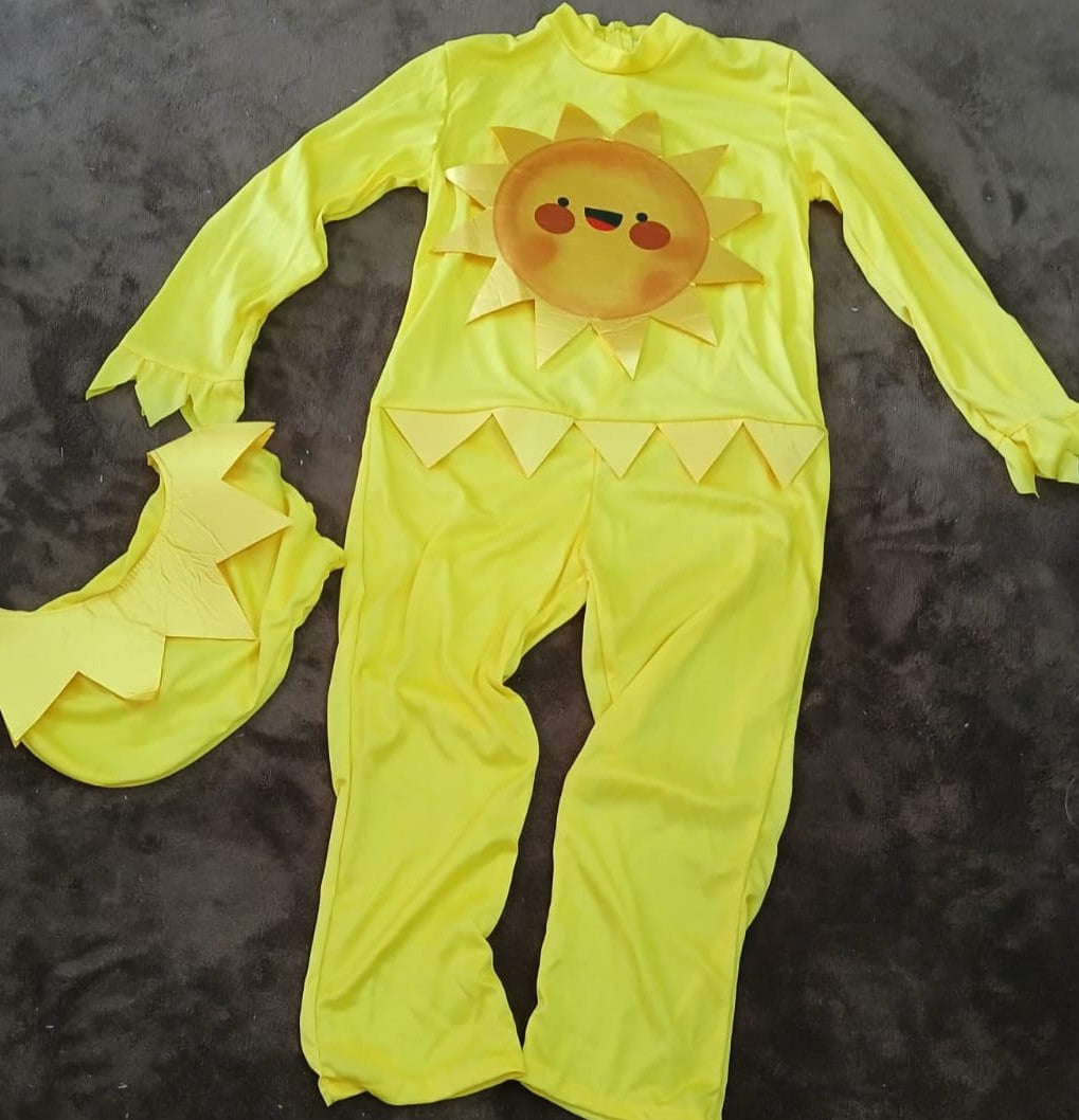 Disfraz de Sol Radiante para Niños - ¡Añade Brillo y Alegría a Cualquier Evento!