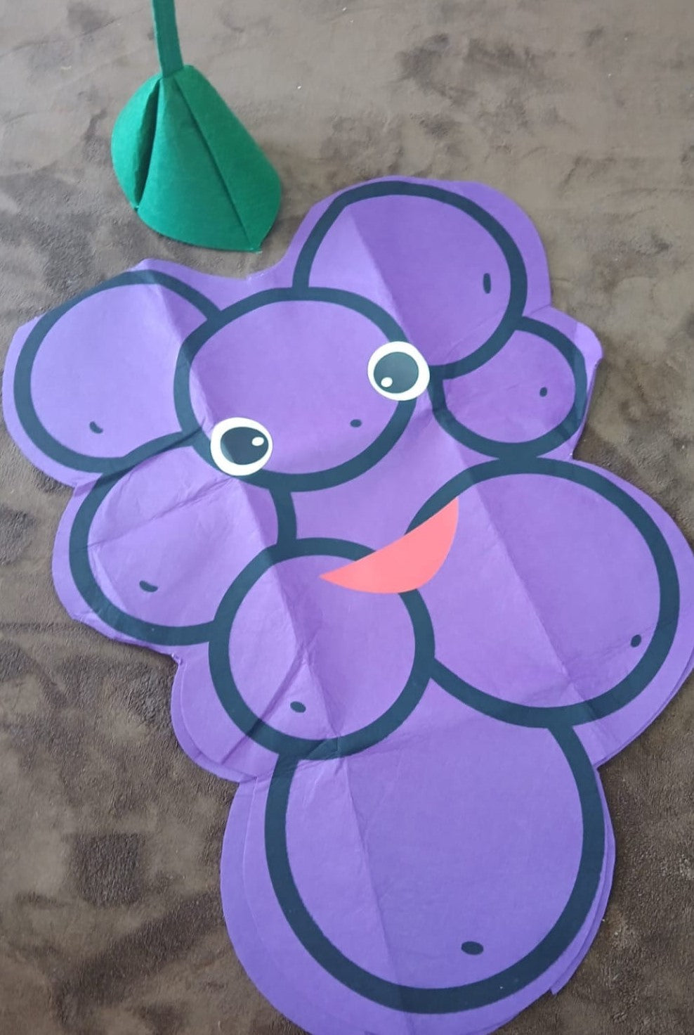 Divertido Disfraz de Uva Morada