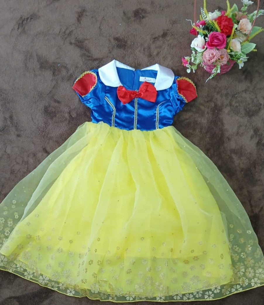 Vestido Disfraz de Blancanieves para Niña