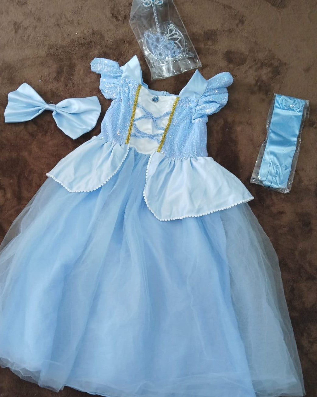 Vestido de Cenicienta Clásico para Niña