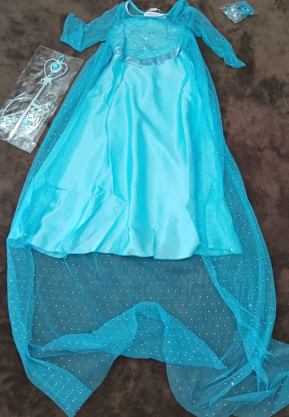 Mágico Vestido de Elsa de Frozen