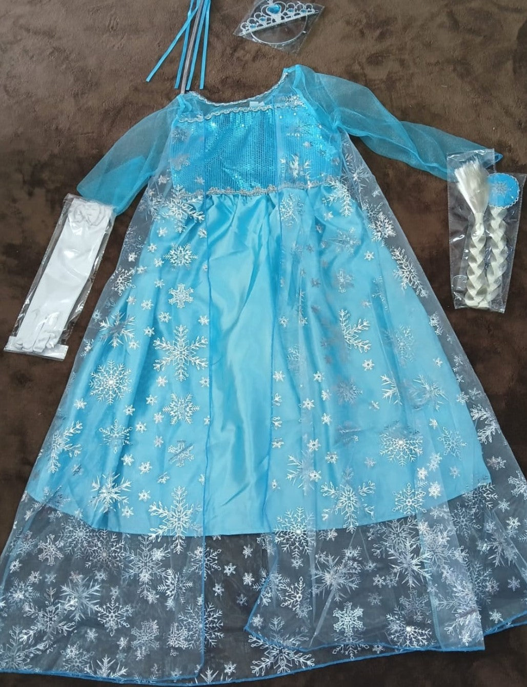 Vestido de Elsa de Frozen para Niña
