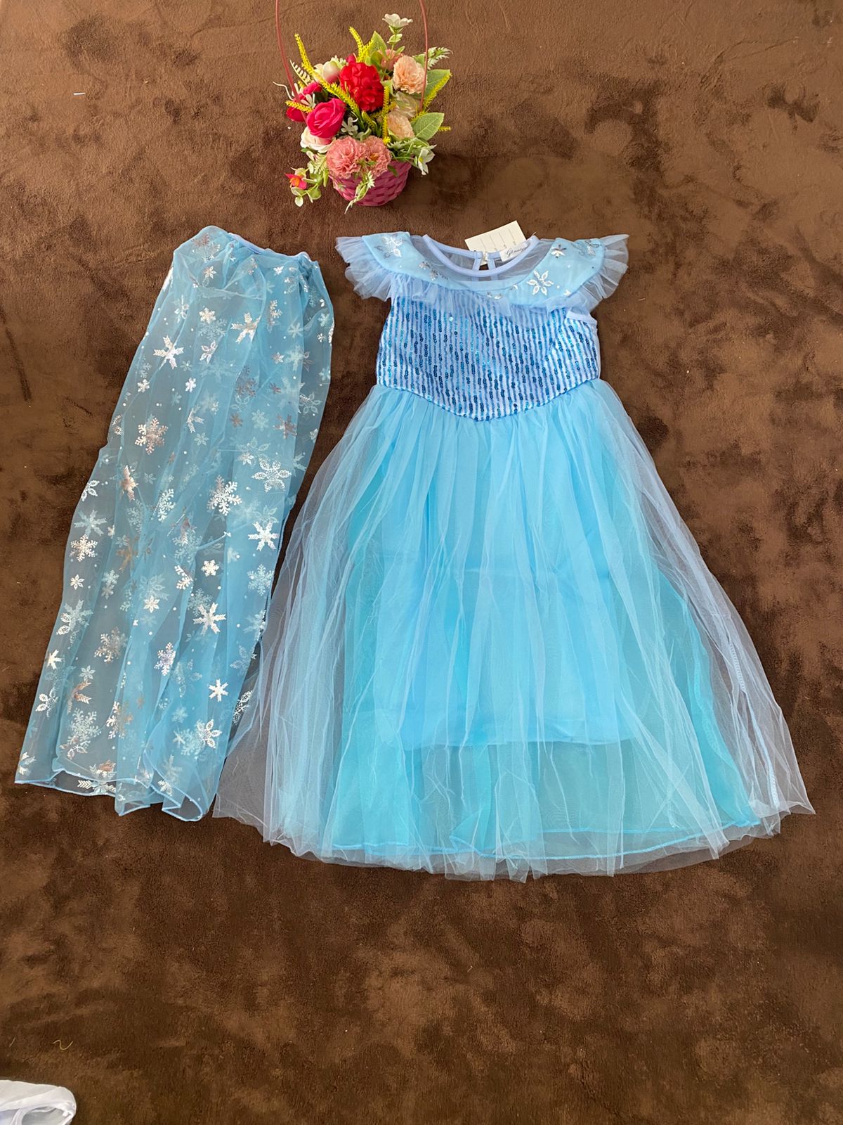 Vestido de la Reina Elsa de Frozen